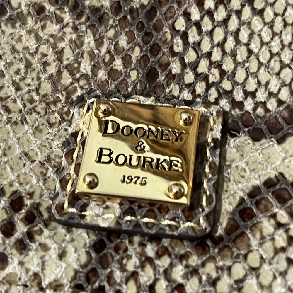 Dooney & Bourke Snake Print Wristlet - Picture 7 of 7